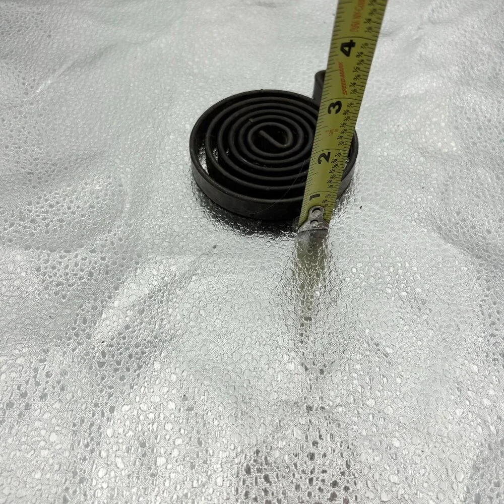 Vintage Cast Iron Spiral Spring Steampunk Paperweight Industrial Rustic Workshop